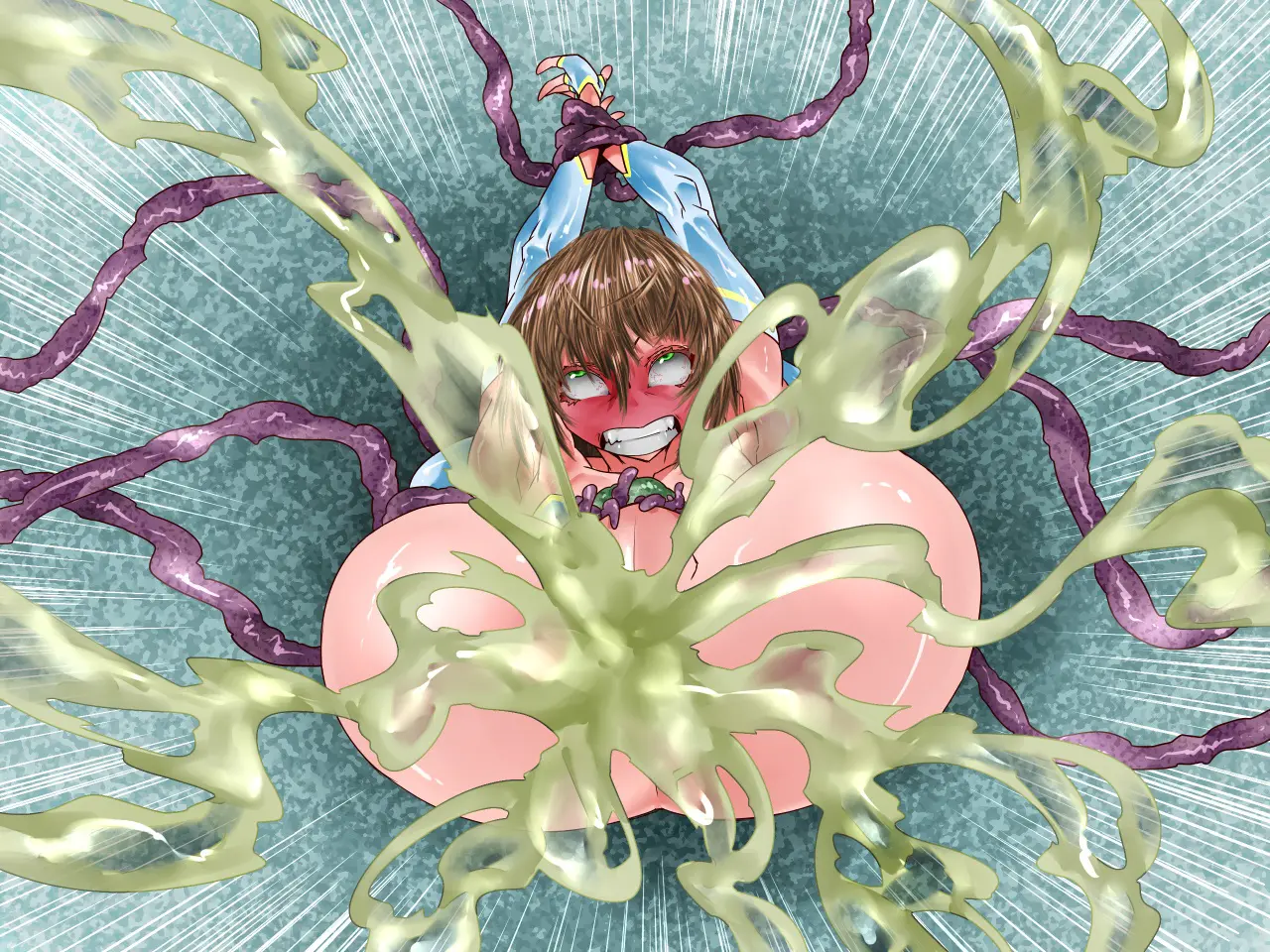Henshin Mahoutsukai Ni Shokushu Nakadashi Potebara Kan